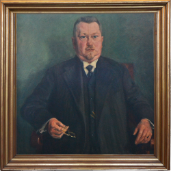 Portrait of Richard Mönninghoff, the founder of Maschinenfabrik Mönninghoff