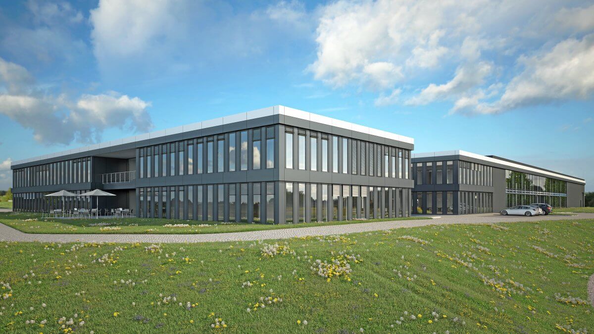 New building of the Mönninghoff machine factory in Bochum Sevinghausen